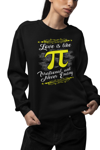 Damska bluza matematyczna Love Is Like Pi – liczba Pi 5