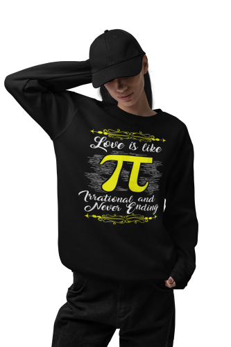 Damska bluza matematyczna Love Is Like Pi – liczba Pi 6