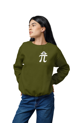 Damska bluza matematyczna Pi – śmieszny piracki symbol Pi 9