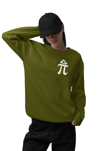 Damska bluza matematyczna Pi – śmieszny piracki symbol Pi 12