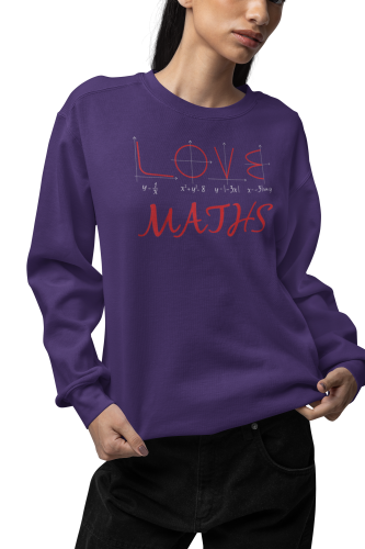 Damska bluza Love Maths – matematyczna z wykresami funkcji 5