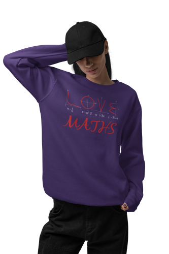 Damska bluza Love Maths – matematyczna z wykresami funkcji 6