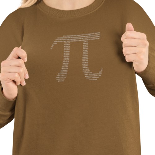 Damska bluza matematyczna liczba Pi – symbol Pi z cyfr 2