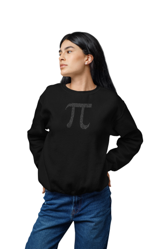 Damska bluza matematyczna liczba Pi – symbol Pi z cyfr 9