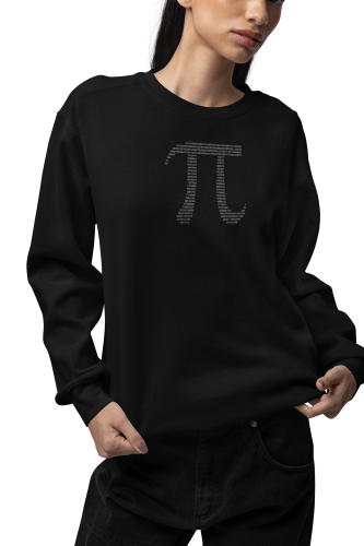 Damska bluza matematyczna liczba Pi – symbol Pi z cyfr 11