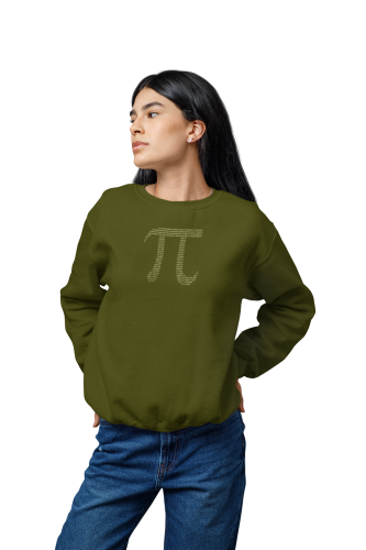 Damska bluza matematyczna liczba Pi – symbol Pi z cyfr 15