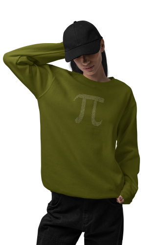 Damska bluza matematyczna liczba Pi – symbol Pi z cyfr 17
