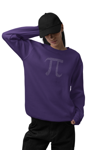 Damska bluza matematyczna liczba Pi – symbol Pi z cyfr 24