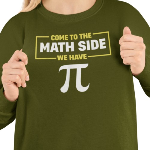 Damska bluza matematyczna Come To The Math Side – We Have Pi 2