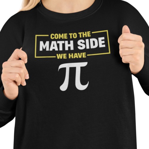 Damska bluza matematyczna Come To The Math Side – We Have Pi 14