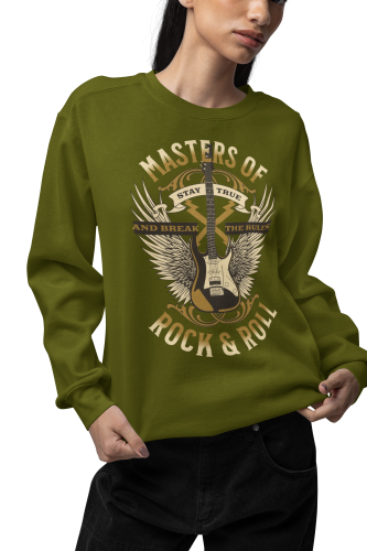 Damska bluza rockowa Masters of Rock & Roll – gitara ze skrzydłami 5