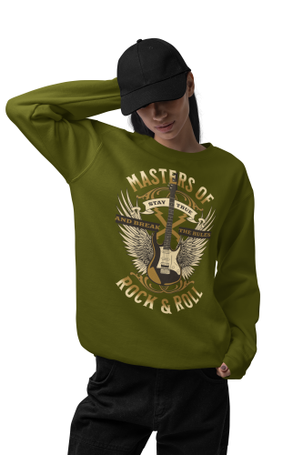 Damska bluza rockowa Masters of Rock & Roll – gitara ze skrzydłami 6