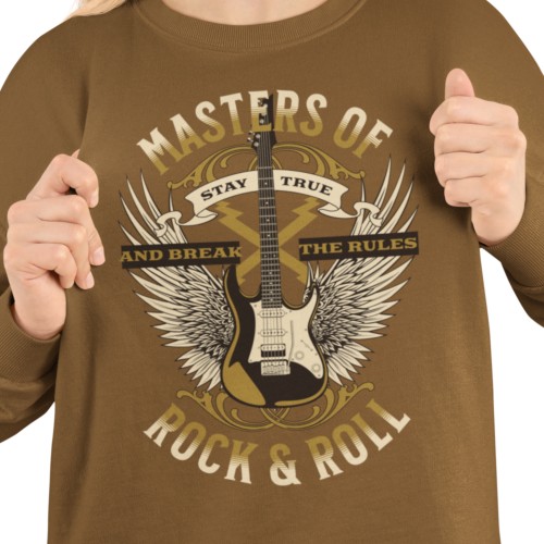 Damska bluza rockowa Masters of Rock & Roll – gitara ze skrzydłami 8
