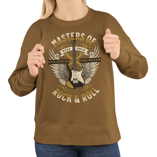 Damska bluza rockowa Masters of Rock & Roll – gitara ze skrzydłami 10