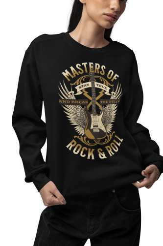 Damska bluza rockowa Masters of Rock & Roll – gitara ze skrzydłami 17