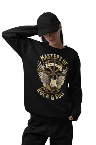 Damska bluza rockowa Masters of Rock & Roll – gitara ze skrzydłami 18