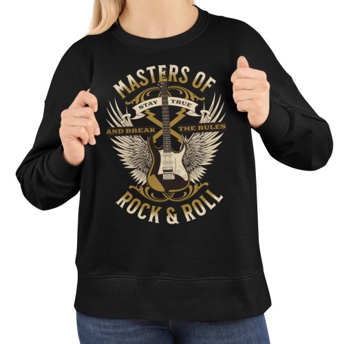 Damska bluza rockowa Masters of Rock & Roll – gitara ze skrzydłami 13