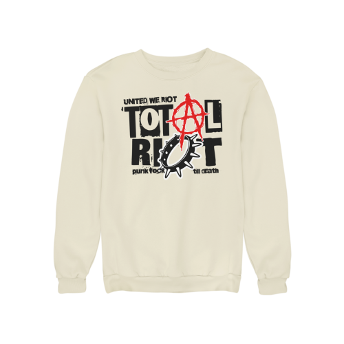 Damska bluza punk rock Total Riot – alternatywny nadruk 7