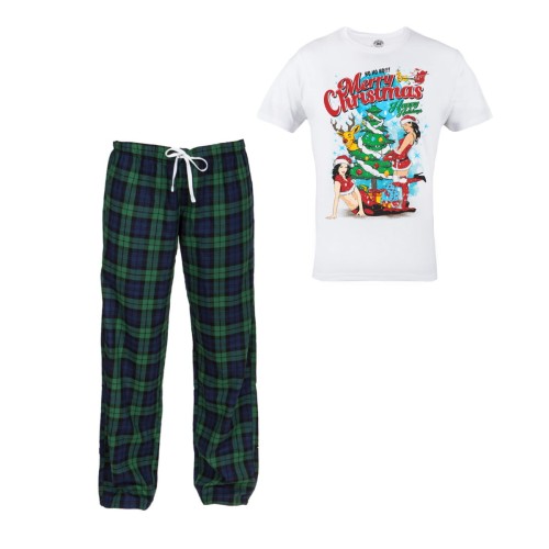 MĘSKA PIŻAMA ŚWIĄTECZNA NA PREZENT MERRY CHRISTMAS 1