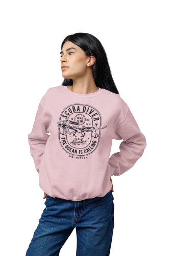Damska bluza dla nurka Scuba Diver – The Ocean Is Calling 16