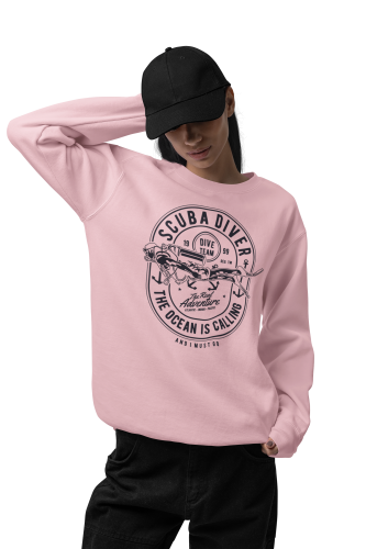 Damska bluza dla nurka Scuba Diver – The Ocean Is Calling 17