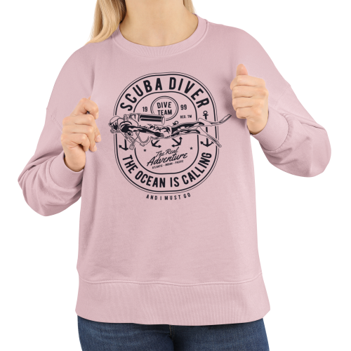 Damska bluza dla nurka Scuba Diver – The Ocean Is Calling 18