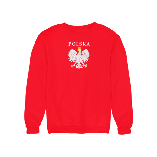 Damska bluza patriotyczna Polska z orłem w koronie 4