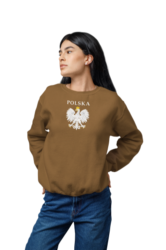 Damska bluza patriotyczna Polska z orłem w koronie 15