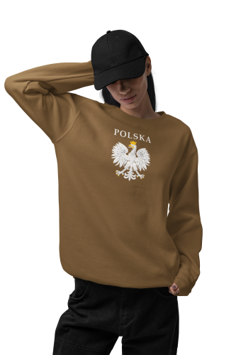 Damska bluza patriotyczna Polska z orłem w koronie 16