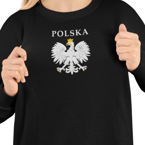 Damska bluza patriotyczna Polska z orłem w koronie 20