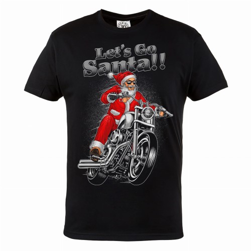 MĘSKA PIŻAMA ŚWIĄTECZNA NA PREZENT LET'S GO SANTA SANTA10 2