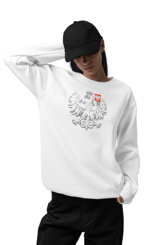 Damska bluza Polska z orłem patriotyczna minimalistyczna 4