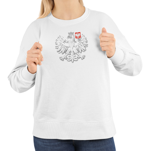 Damska bluza Polska z orłem patriotyczna minimalistyczna 5