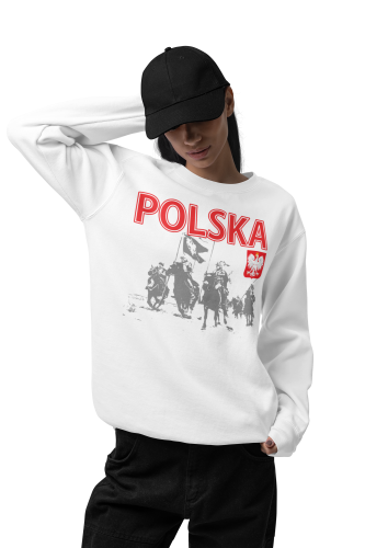 Damska bluza patriotyczna Polska husaria i orzeł 4