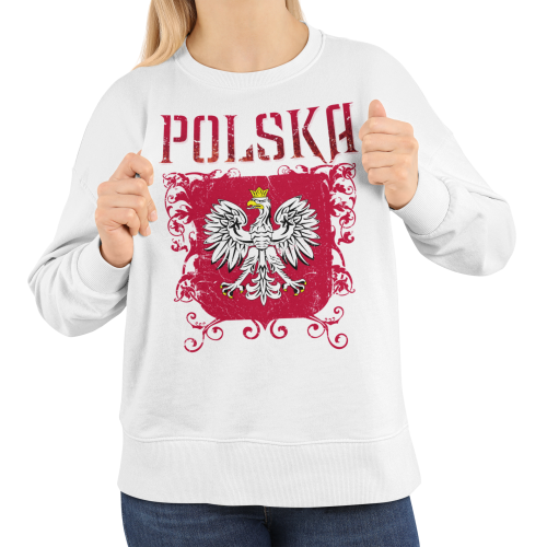Damska bluza Polska patriotyczna z ozdobnym orłem 6