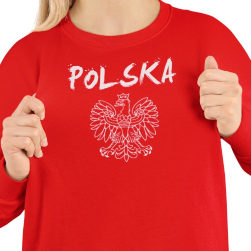 Damska bluza Polska z orłem patriotyczna nowoczesna 8