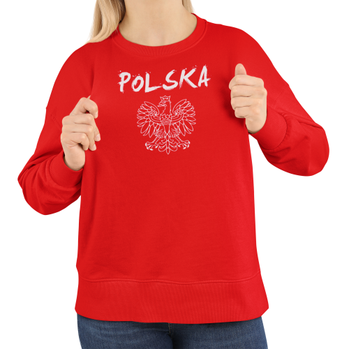Damska bluza Polska z orłem patriotyczna nowoczesna 10