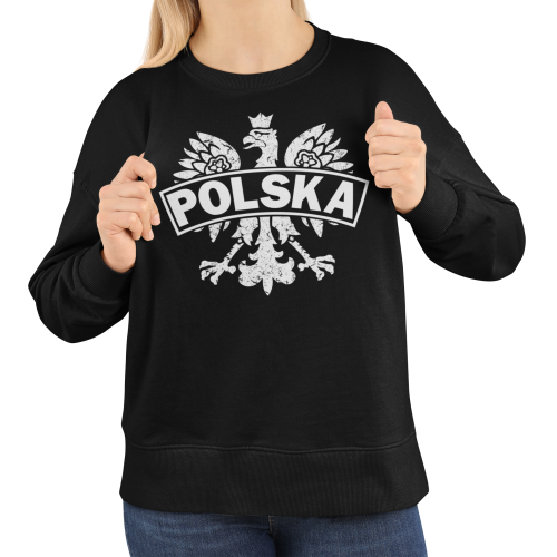 Damska bluza patriotyczna Polska z orłem streetwear 9