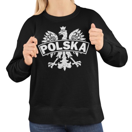 Damska bluza patriotyczna Polska z orłem streetwear 7