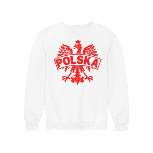 Damska bluza Polska patriotyczna z orłem vintage 6