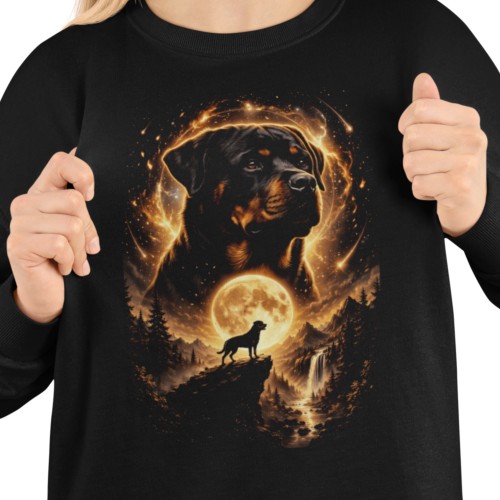Damska bluza z Rottweilerem – bluza dla właścicielki psa Rottweiler 2