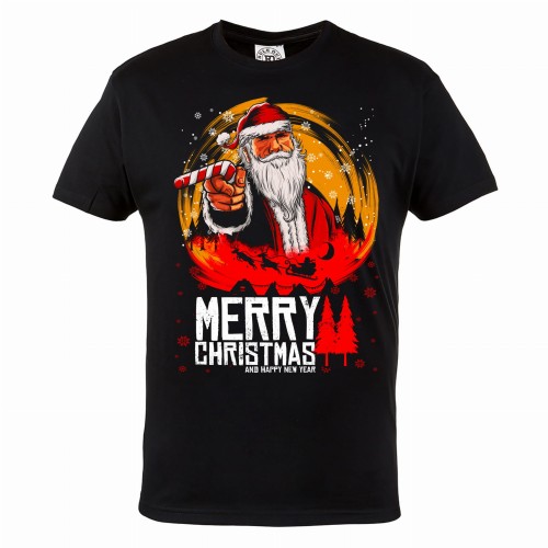 MĘSKA PIŻAMA ŚWIĄTECZNA NA PREZENT MERRY CHRISTMAS SANTA53 2