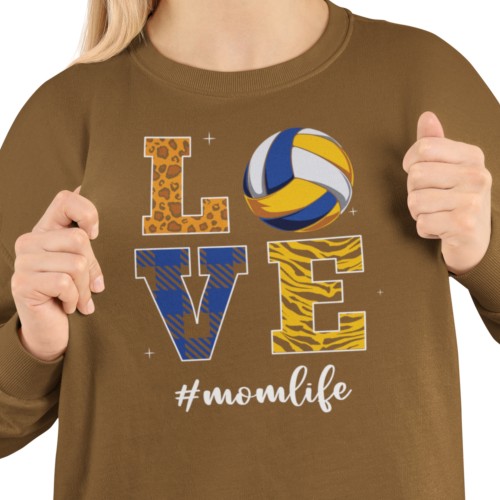 Damska bluza siatkarska LOVE Mom Life – bluza dla mamy siatkarki 2