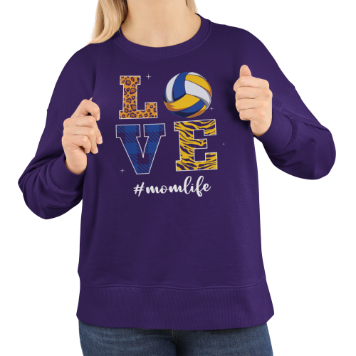 Damska bluza siatkarska LOVE Mom Life – bluza dla mamy siatkarki 9