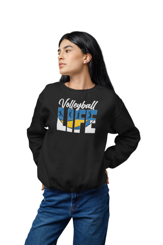 Damska bluza Volleyball Life – bluza dla siatkarki z piłką 4