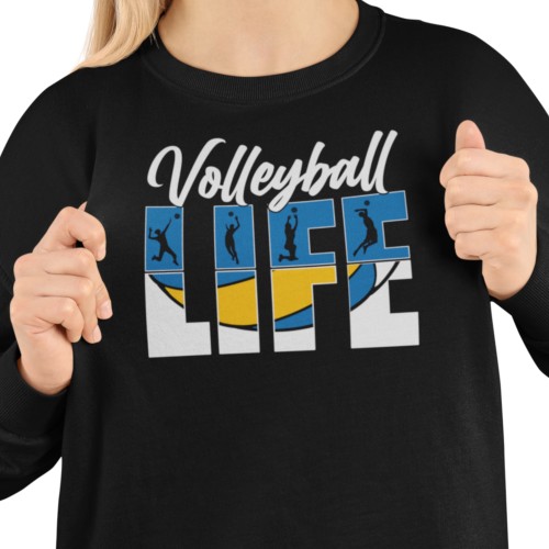 Damska bluza Volleyball Life – bluza dla siatkarki z piłką 2