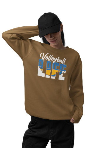 Damska bluza Volleyball Life – bluza dla siatkarki z piłką 15
