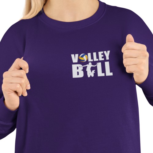 Damska bluza Volleyball – minimalistyczna bluza dla siatkarki 13