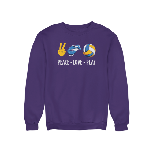 Damska bluza siatkarska Peace Love Play – prezent dla siatkarki 5