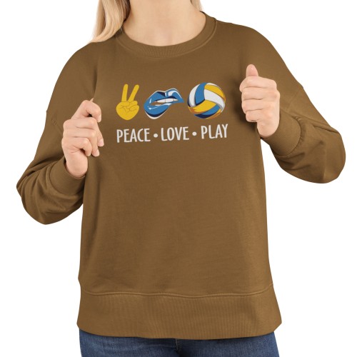 Damska bluza siatkarska Peace Love Play – prezent dla siatkarki 9
